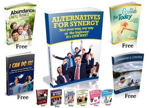 Product picture Alternatives For Synergy  + 10 Free eBooks With RR 