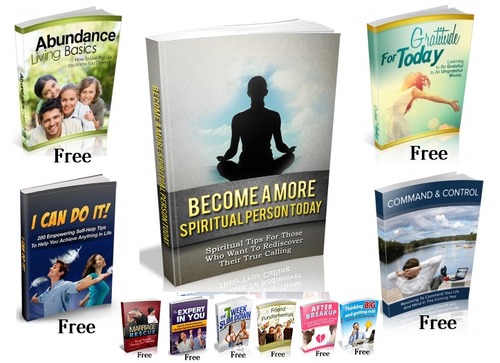 Product picture Become A More Spiritual Person Today + 10 Free eBooks RR